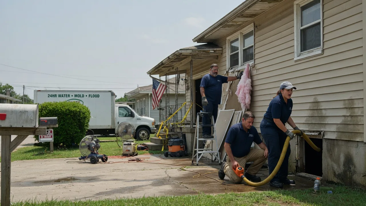 Water Damage Repair in Warren, IL near me